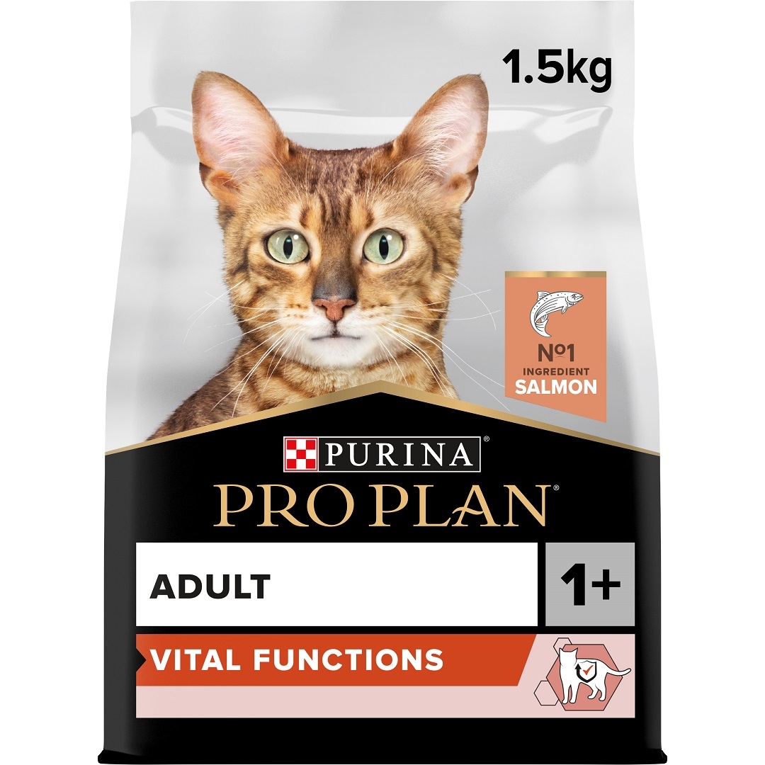 PRO PLAN Vital Functions Salmon Dry Cat Food